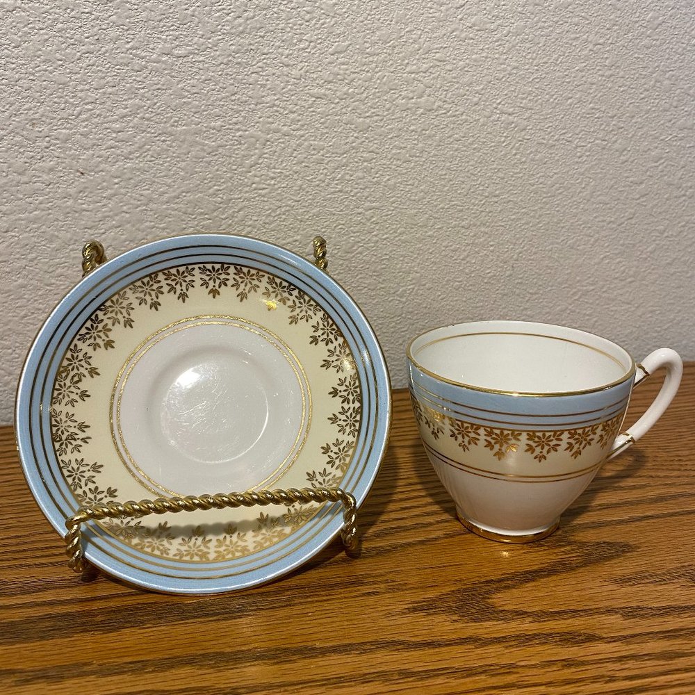 Vintage Gladstone Numbered Bone China Cup and Saucer - Picture 3 of 14